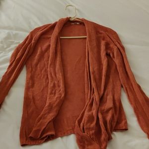 Orange Cardigan
